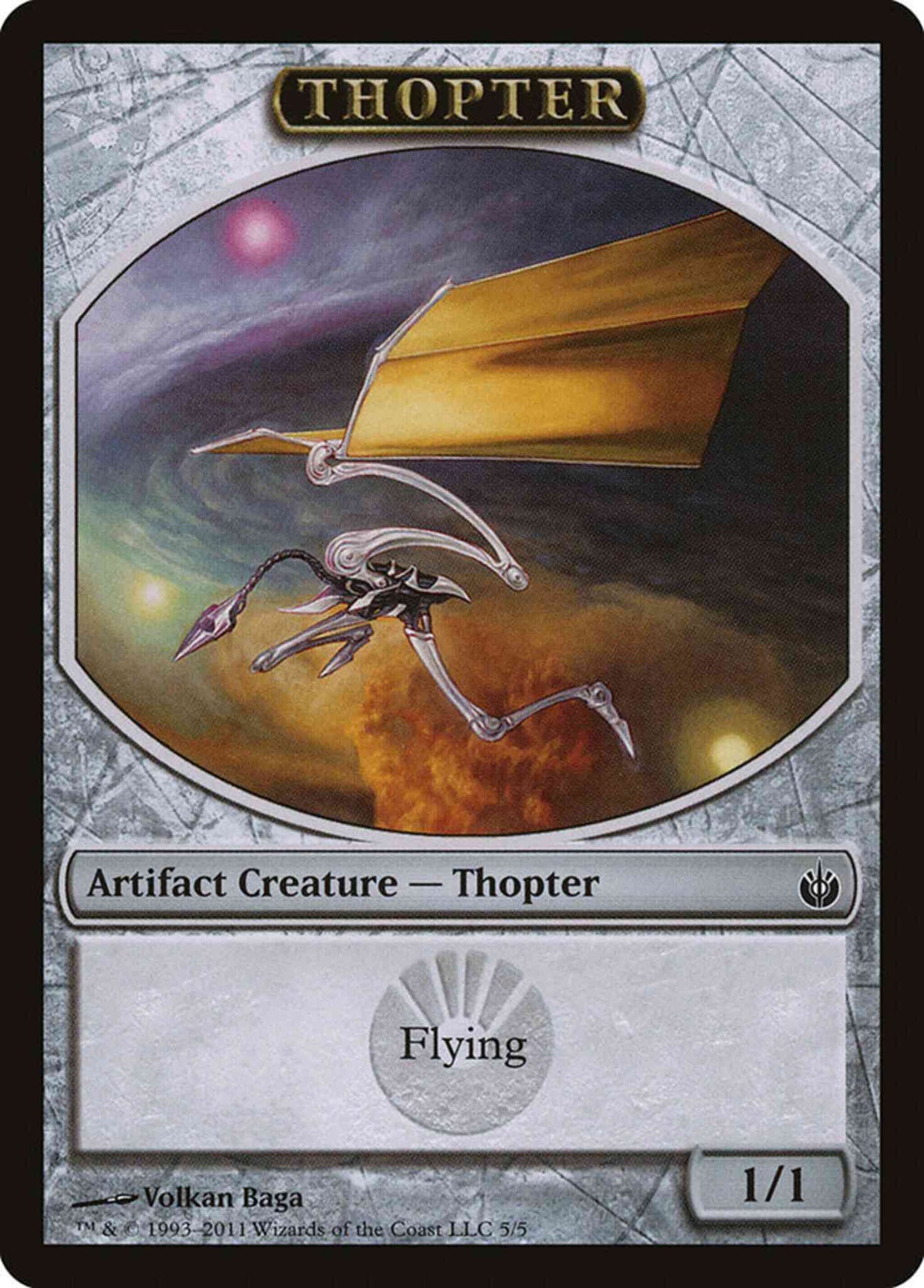 Thopter Token [05] [Mirrodin Besieged Tokens] [Non-Foil]