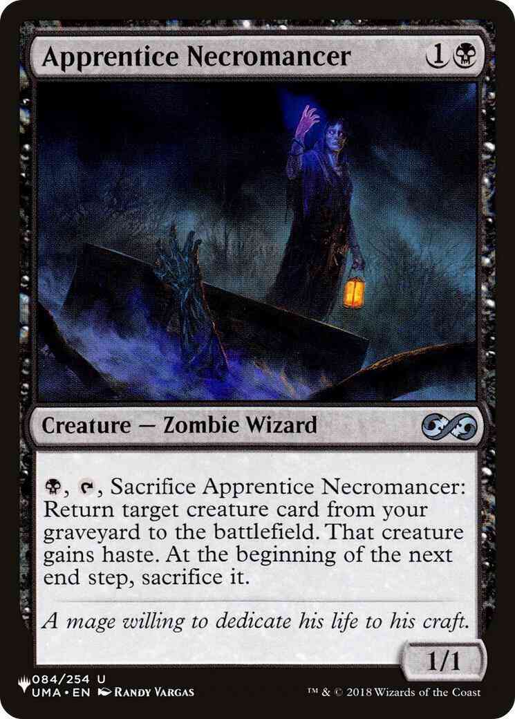 Apprentice Necromancer [UMA-84] [The List] [Non-Foil]
