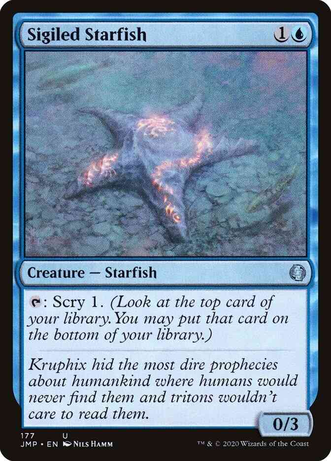 Sigiled Starfish [177] [Jumpstart] [Non-Foil]
