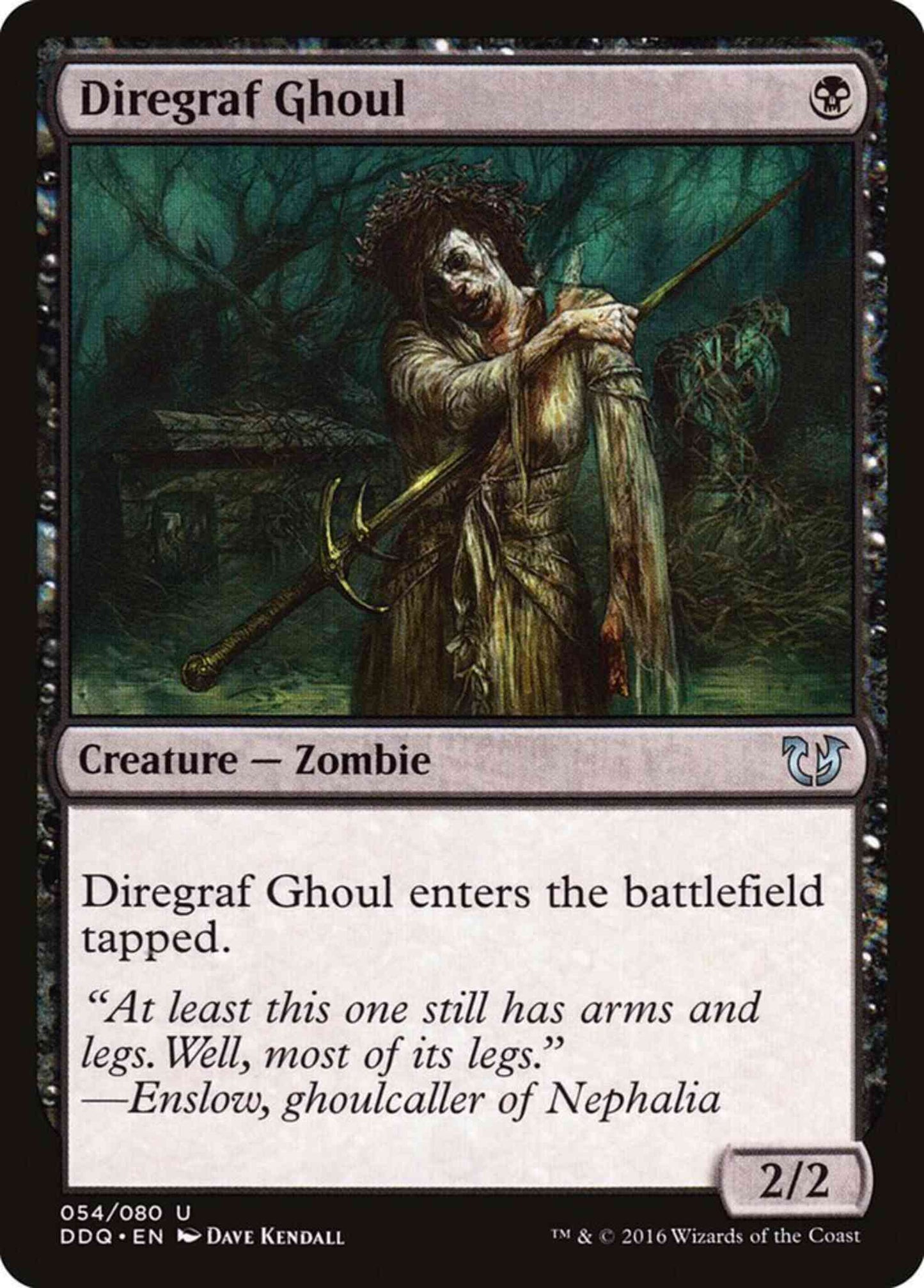 Diregraf Ghoul [54] [Duel Decks Blessed vs Cursed] [Non-Foil]