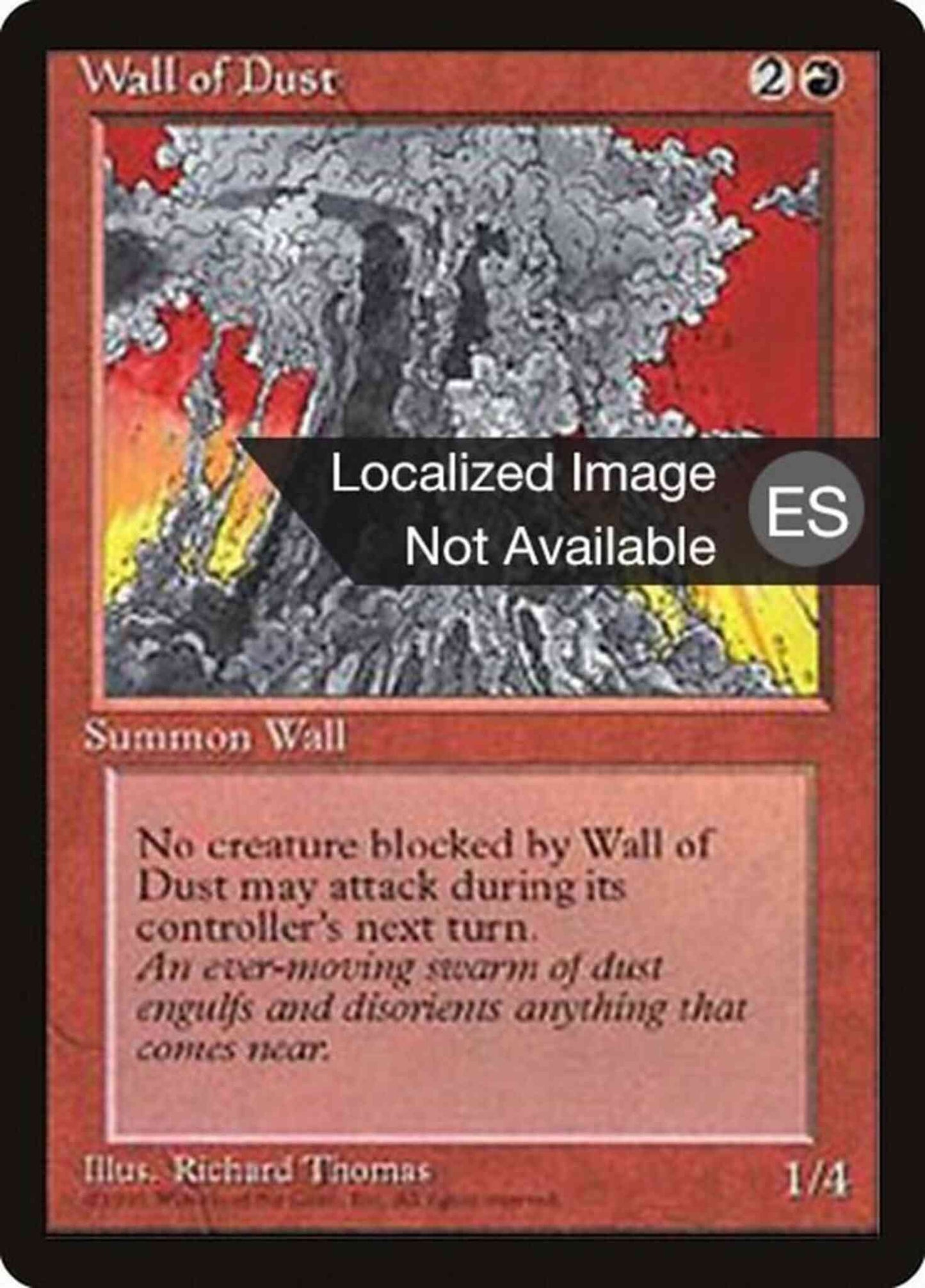 Wall of Dust - Korean [229] [Fourth Edition Black Border: Korean] [Non-Foil]