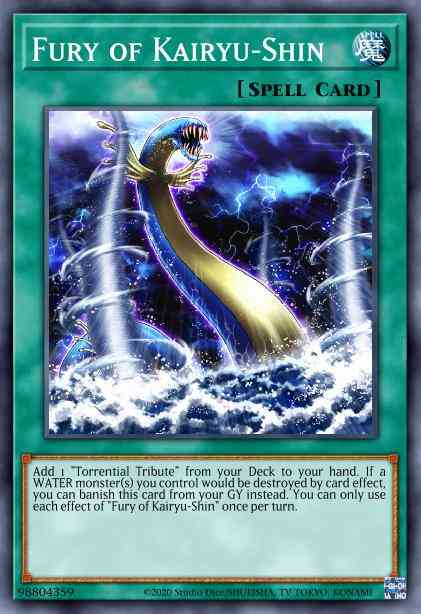 Fury of Kairyu-Shin - ROTD-EN064 - Common - 1st Edition