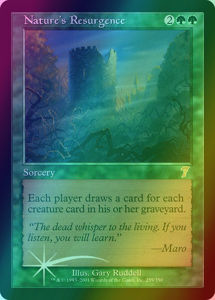 Nature's Resurgence [259x] [Seventh Edition] [Foil]