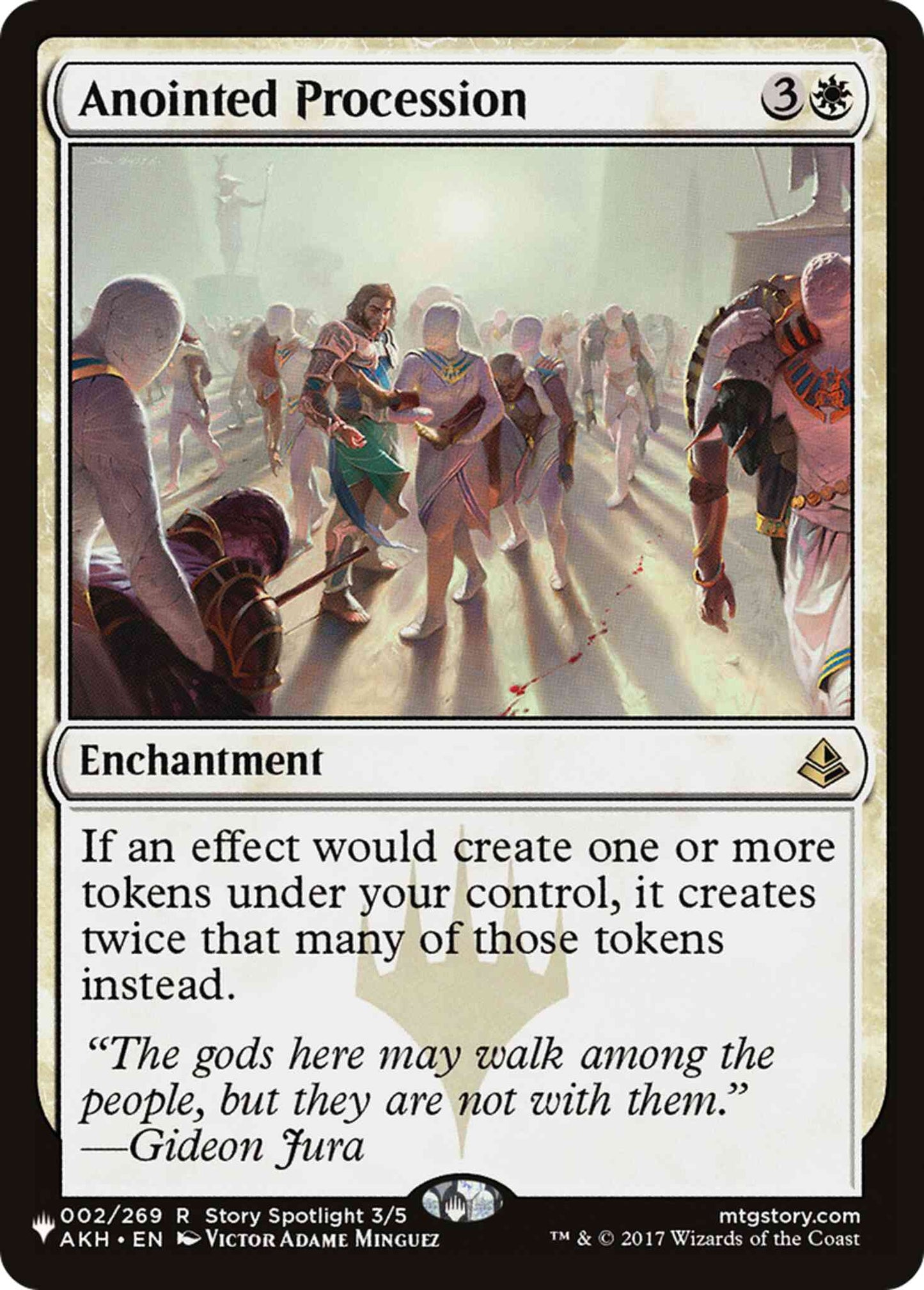 Anointed Procession [AKH-2] [The List] [Non-Foil]