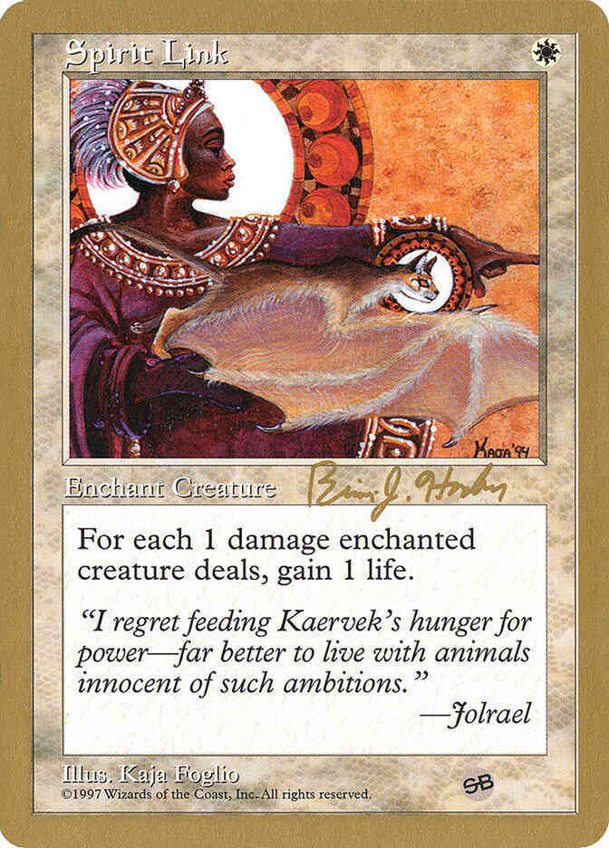 Spirit Link [bh64sb] [World Championship Decks 1998] [Non-Foil]