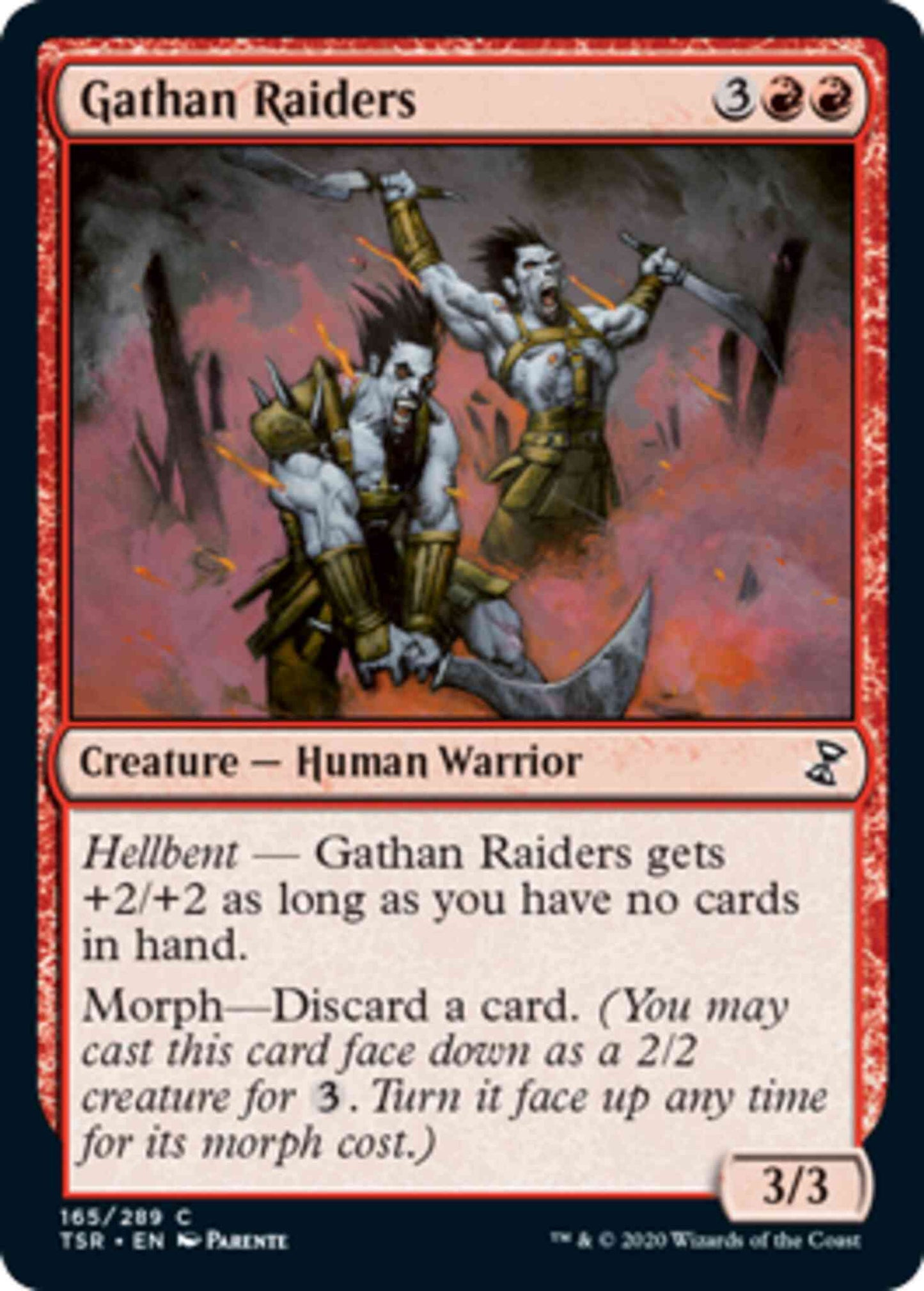 Gathan Raiders [165] [Time Spiral Remastered] [Non-Foil]