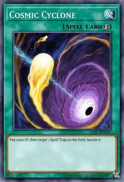 Cosmic Cyclone - DUDE-EN043 - Ultra Rare - 1st Edition