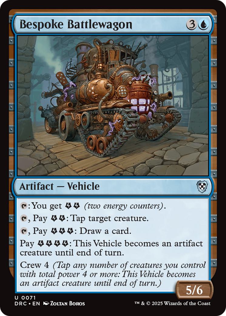 Bespoke Battlewagon [71] [Aetherdrift: Commander] [Non-Foil]
