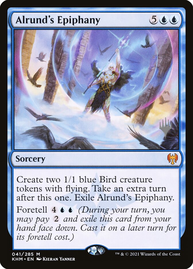 Alrund's Epiphany [Promo Pack] [41p] [Kaldheim Promos] [Non-Foil]