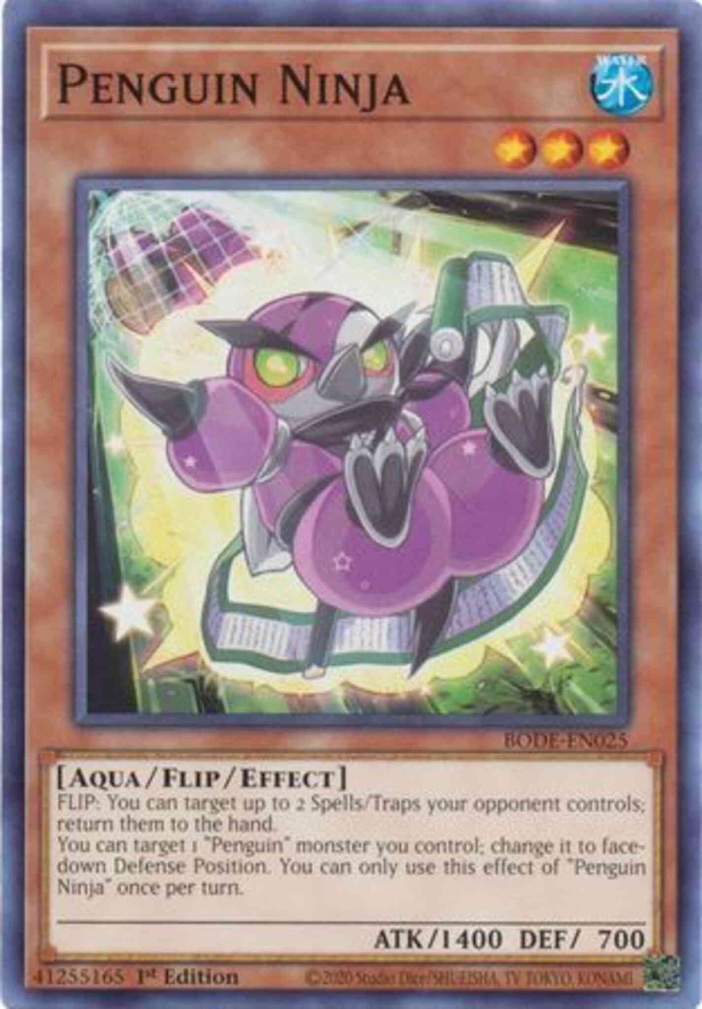 Penguin Ninja - BODE-EN025 - Common - 1st Edition