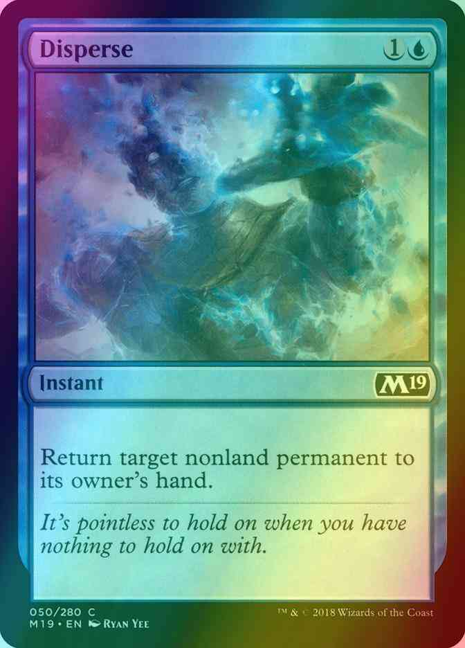 Disperse [50] [Core Set 2019] [Foil]