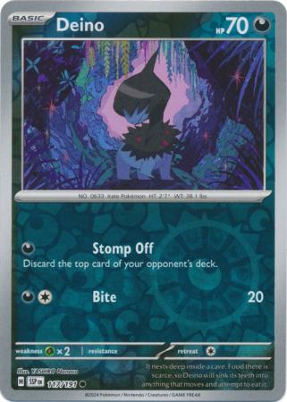 Deino - 117/191 - Common [sv08-117] [Reverse Holo]