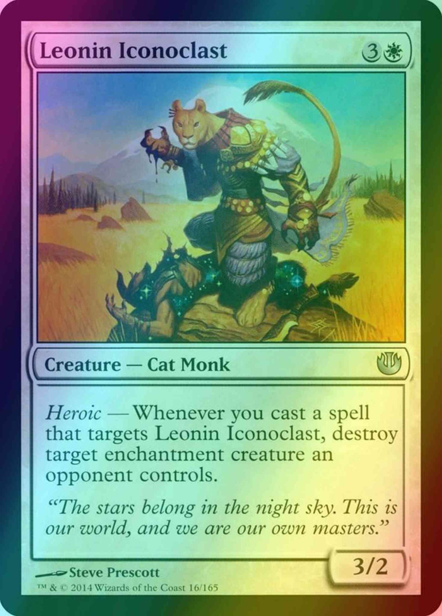 Leonin Iconoclast [16] [Journey into Nyx] [Foil]