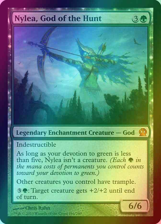 Nylea, God of the Hunt [166] [Theros] [Foil]