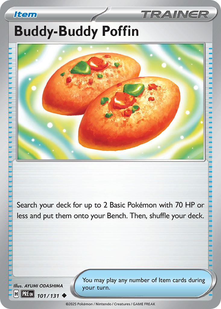 Buddy-Buddy Poffin - 101/131 - Uncommon [sv085-101] [Non-Holo]