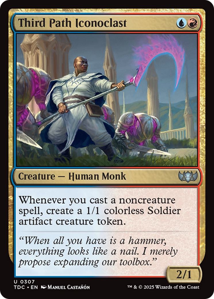 Third Path Iconoclast [307] [Tarkir: Dragonstorm: Commander] [Non-Foil]