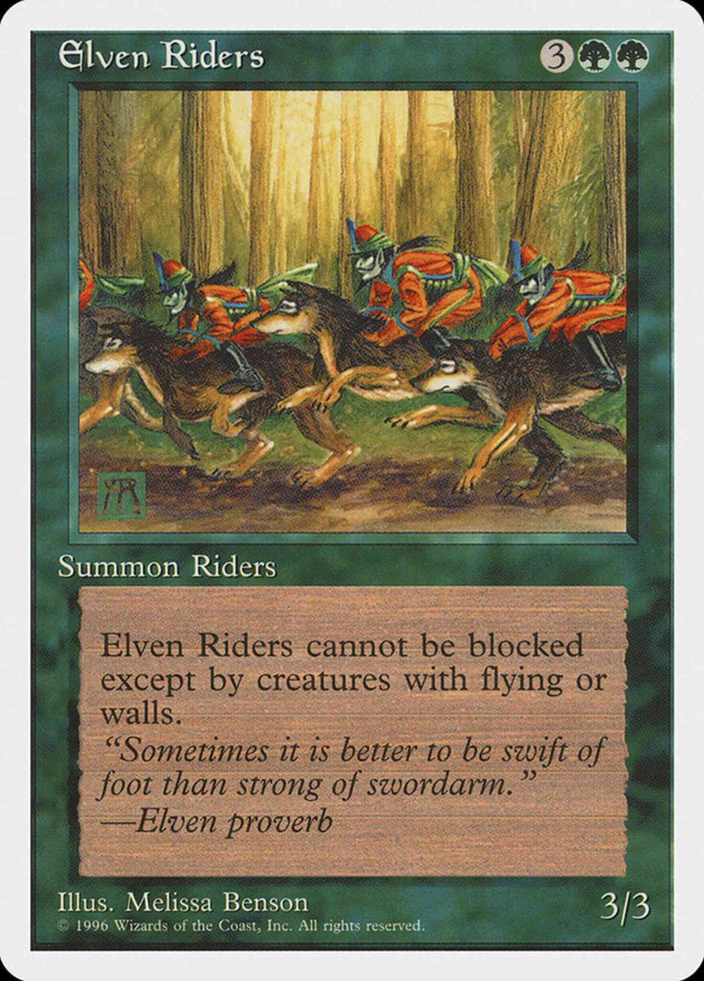 Elven Riders [40] [Introductory Two Player Set] [Non-Foil]