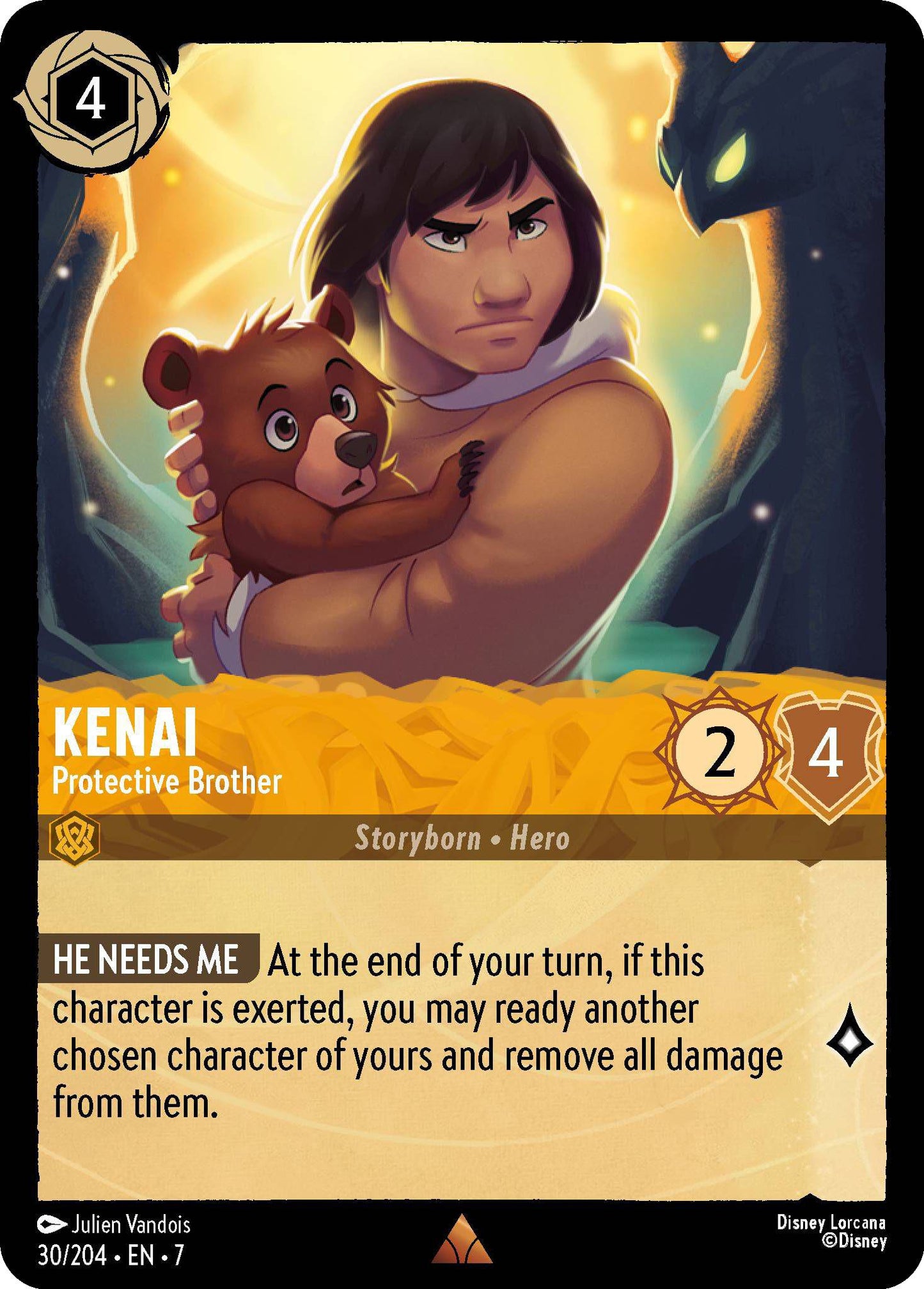 Kenai - Protective Brother - 30/204 [Archazia's Island] [Non-Foil]