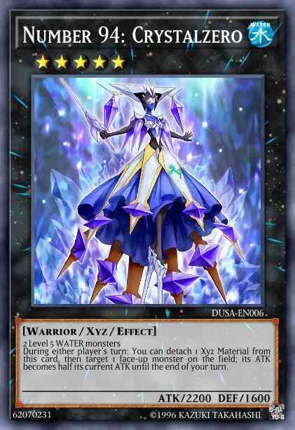 Number 94: Crystalzero - DUSA-EN006 - Ultra Rare - 1st Edition