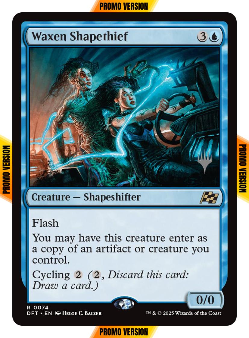 Waxen Shapethief [74p] [Promo Pack] [Aetherdrift: Promos] [Non-Foil]