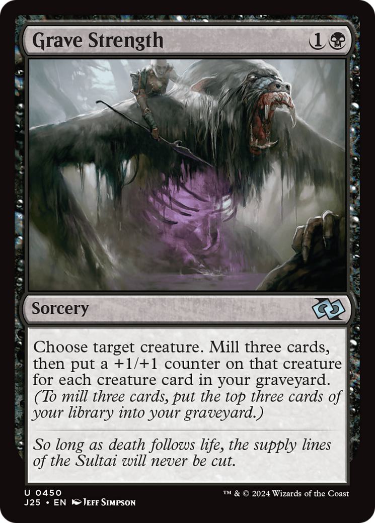 Grave Strength [450] [Foundations: Jumpstart] [Non-Foil]