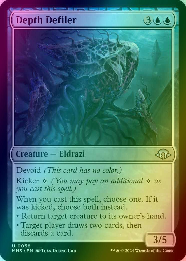 Depth Defiler [58] [Modern Horizons 3] [Foil]
