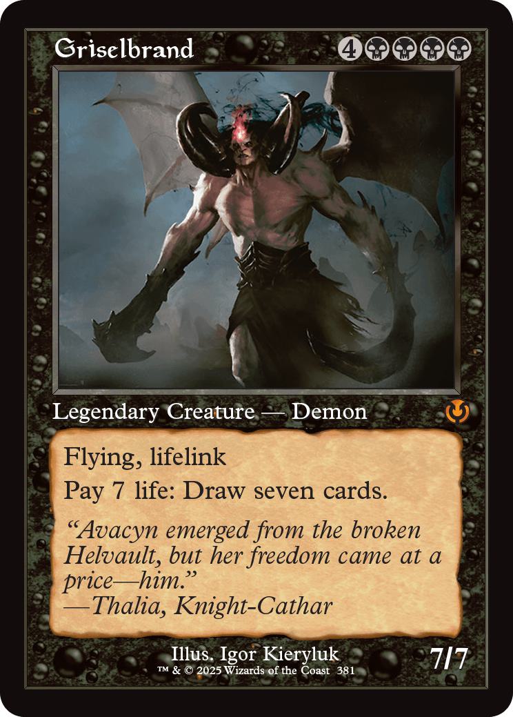 Griselbrand [381] [Retro Frame] [Innistrad Remastered] [Non-Foil]