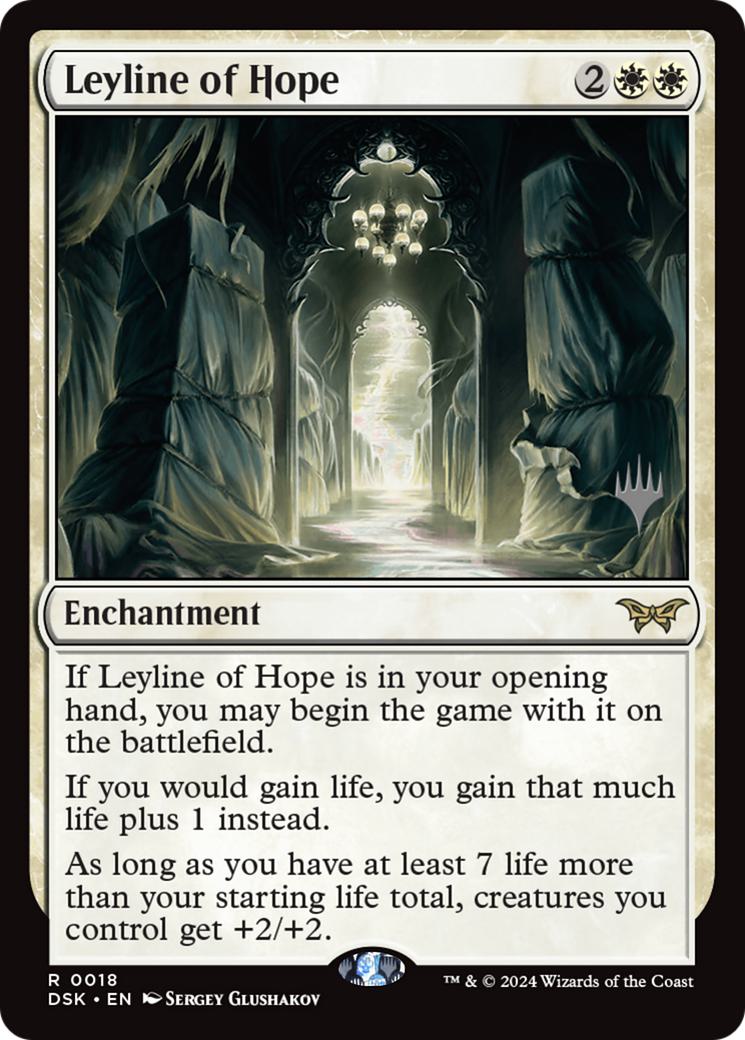 Leyline of Hope [18p] [Promo Pack] [Duskmourn: House of Horror: Promos] [Non-Foil]