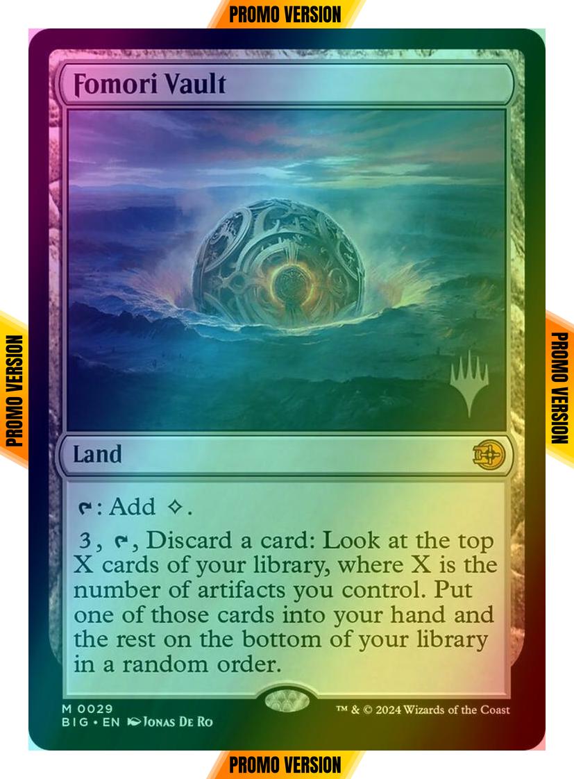 Fomori Vault [29p] [Promo Pack] [The Big Score: Promos] [Foil]