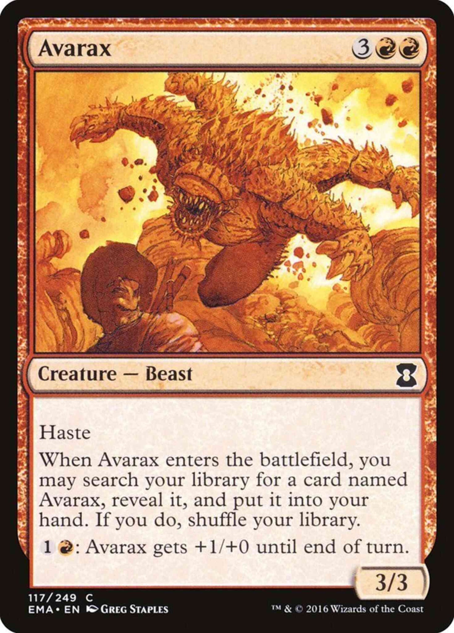 Avarax [117] [Eternal Masters] [Non-Foil]