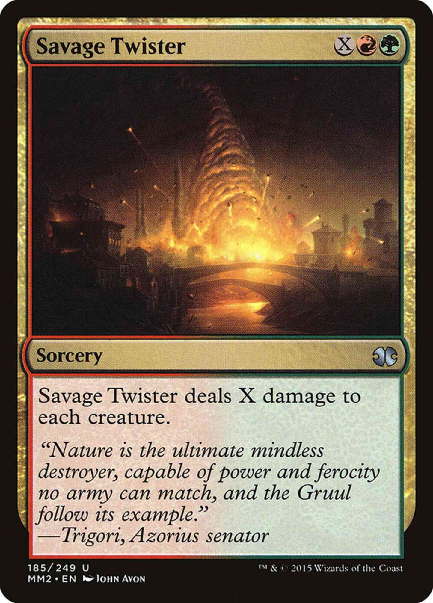 Savage Twister [185] [Modern Masters 2015] [Non-Foil]