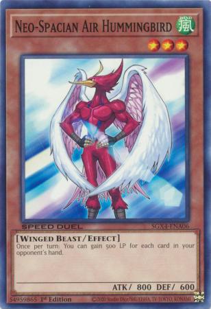 Neo-Spacian Air Hummingbird - SGX4-ENA06 - Common - 1st Edition