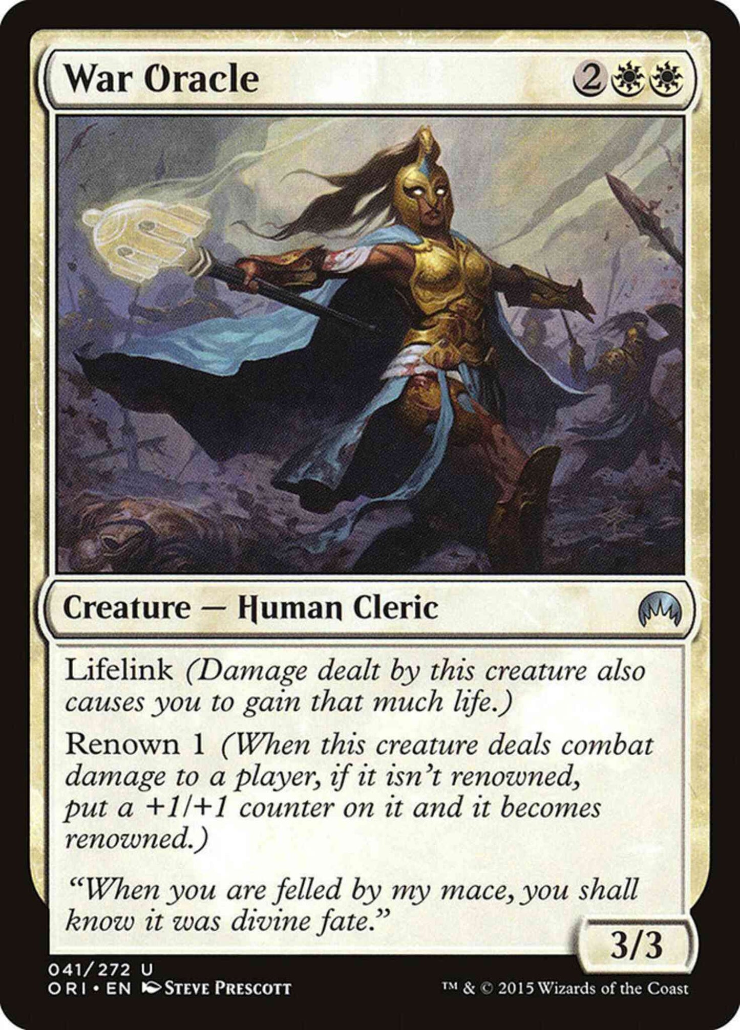 War Oracle [41] [Magic Origins] [Non-Foil]