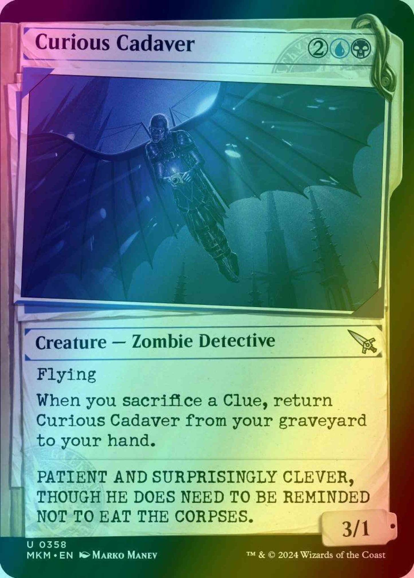 Curious Cadaver [358] [Dossier Showcase] [Murders at Karlov Manor] [Foil]