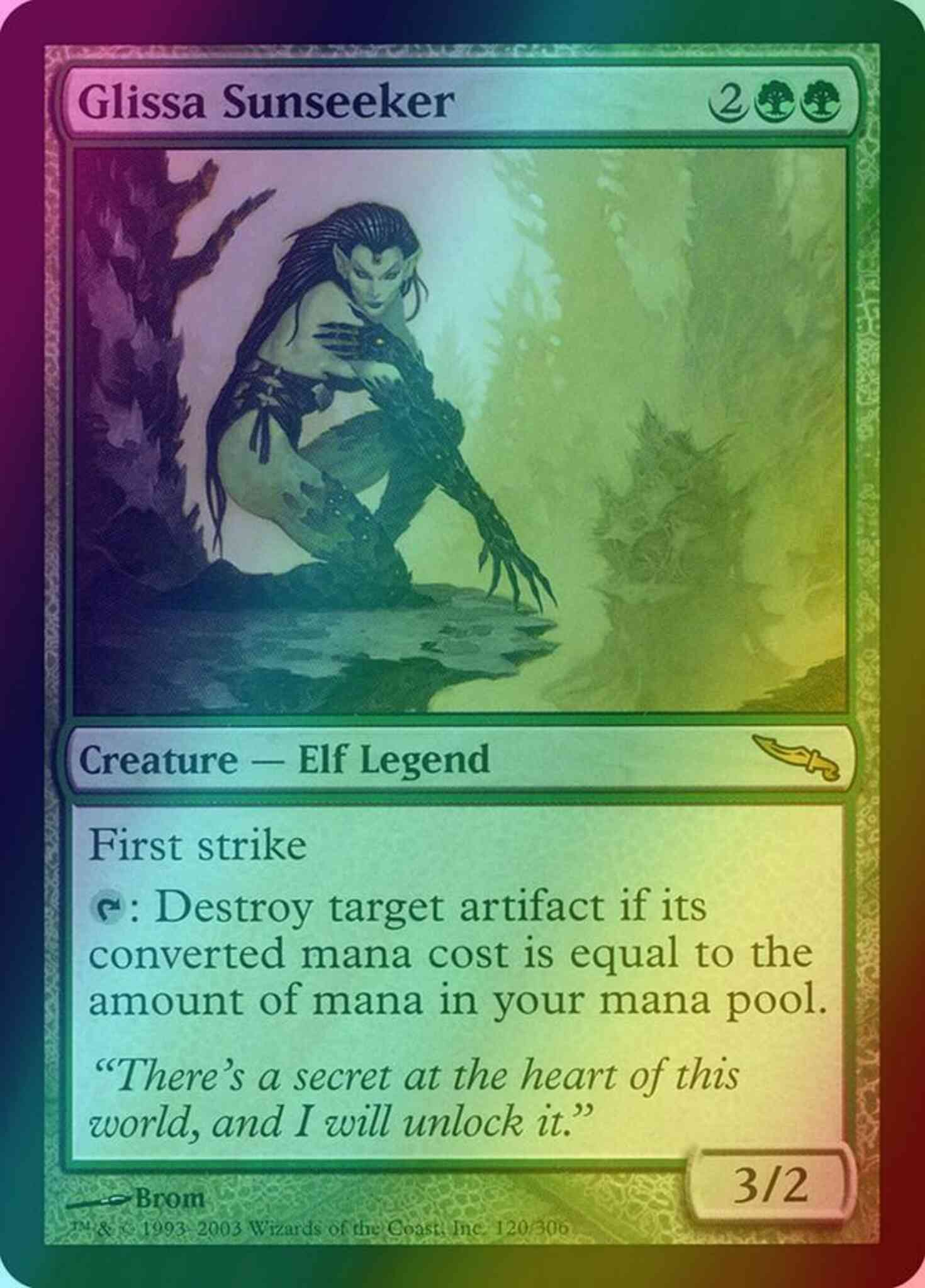 Glissa Sunseeker [120] [Mirrodin] [Foil] – Face to Face Games