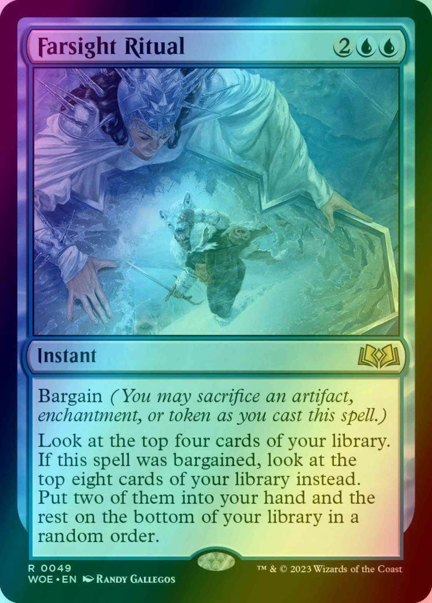 Farsight Ritual [49] [Wilds of Eldraine] [Foil]