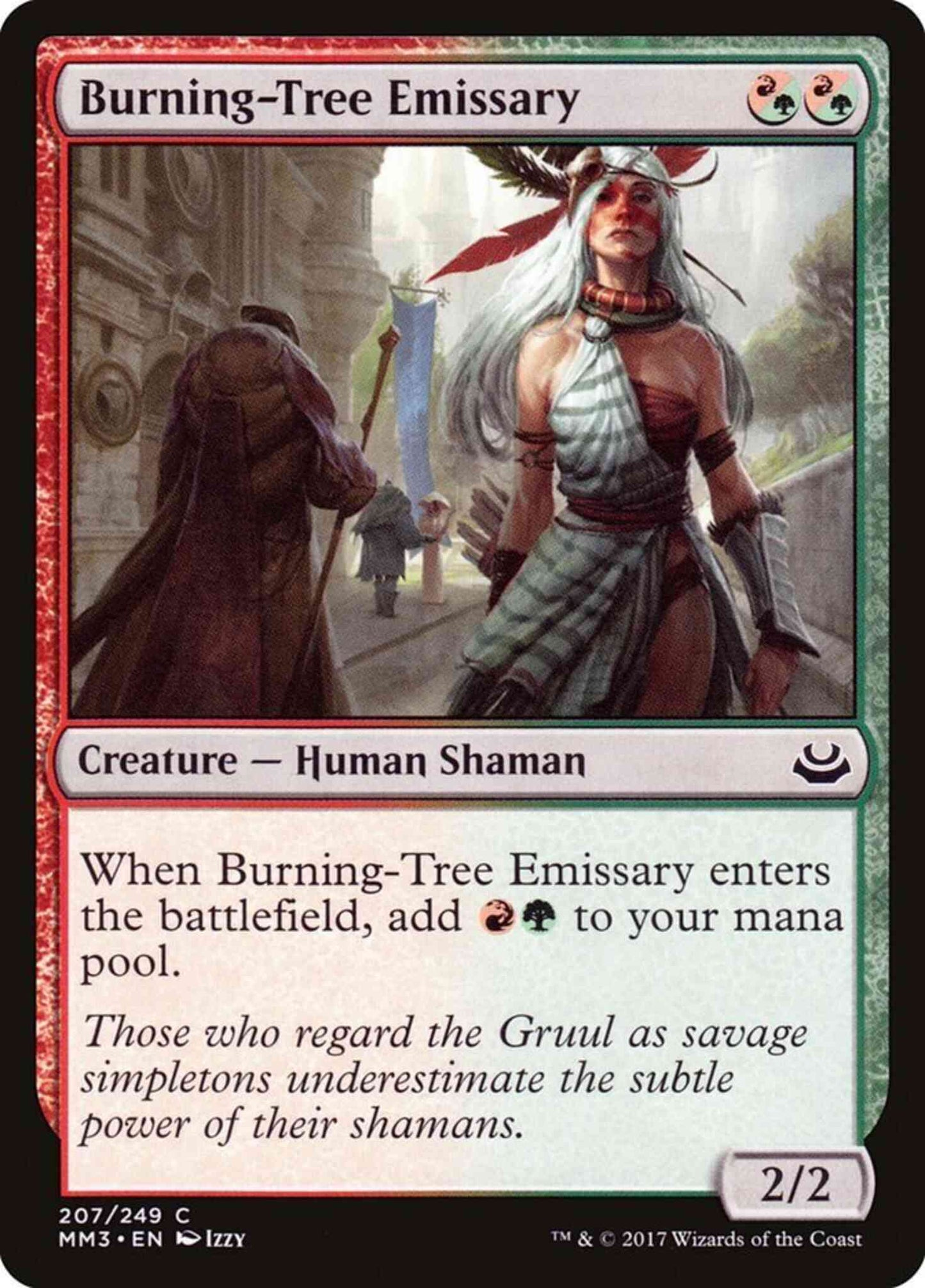 Burning-Tree Emissary [207] [Modern Masters 2017] [Non-Foil]