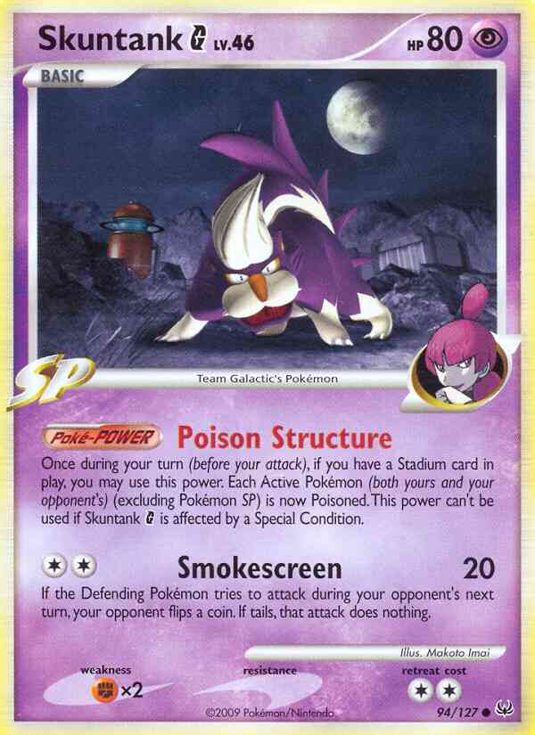 Skuntank G - 94/127 - Common [pl1-94] [Reverse Holo]