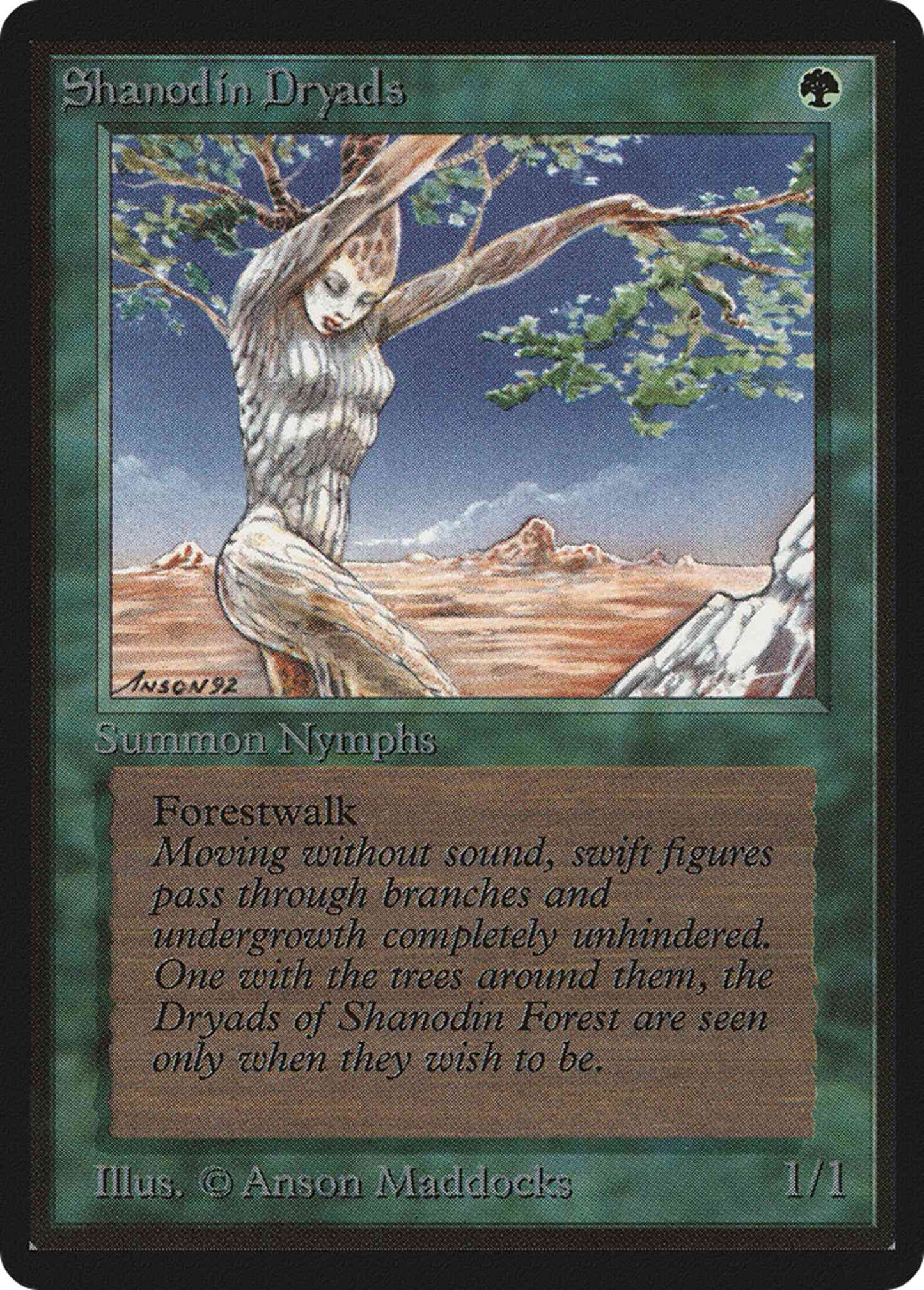 Shanodin Dryads [217] [Limited Edition Beta] [Non-Foil]