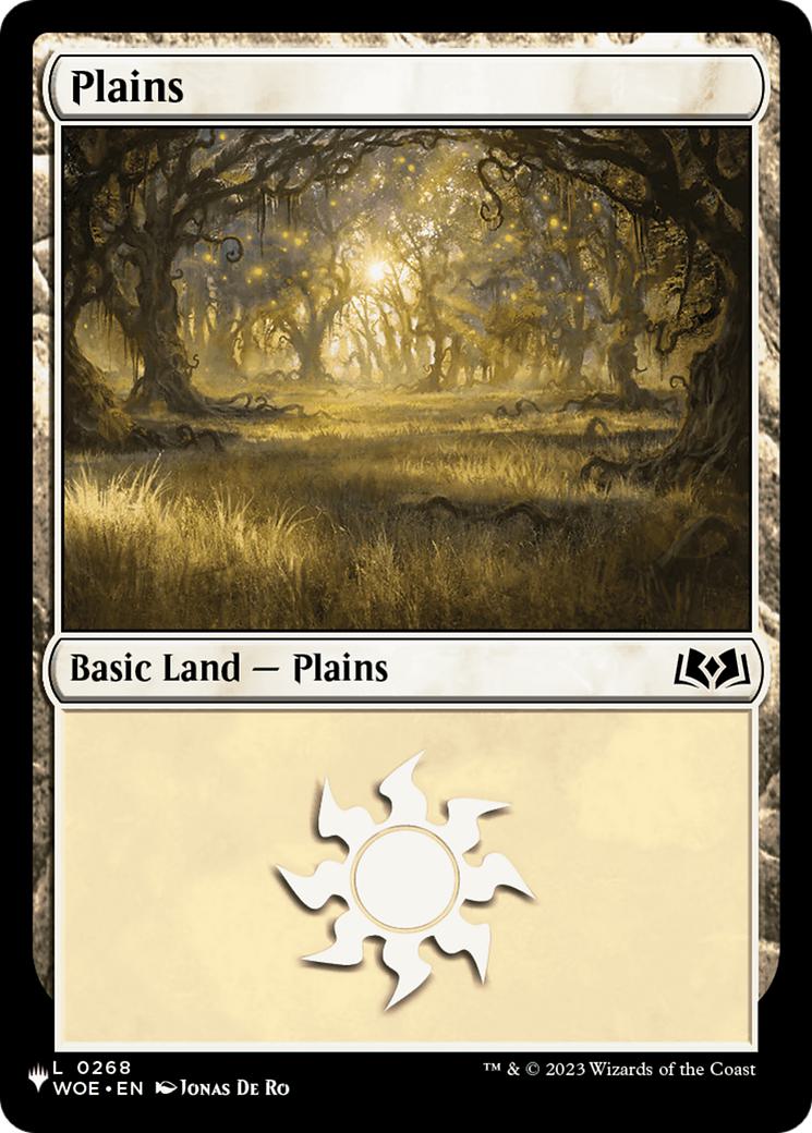 Plains [WOE-268] [Welcome Decks 2024] [The List] [Non-Foil]