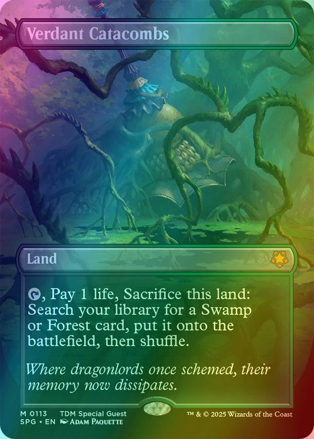 Verdant Catacombs [113] [Borderless] [Special Guests] [Foil]