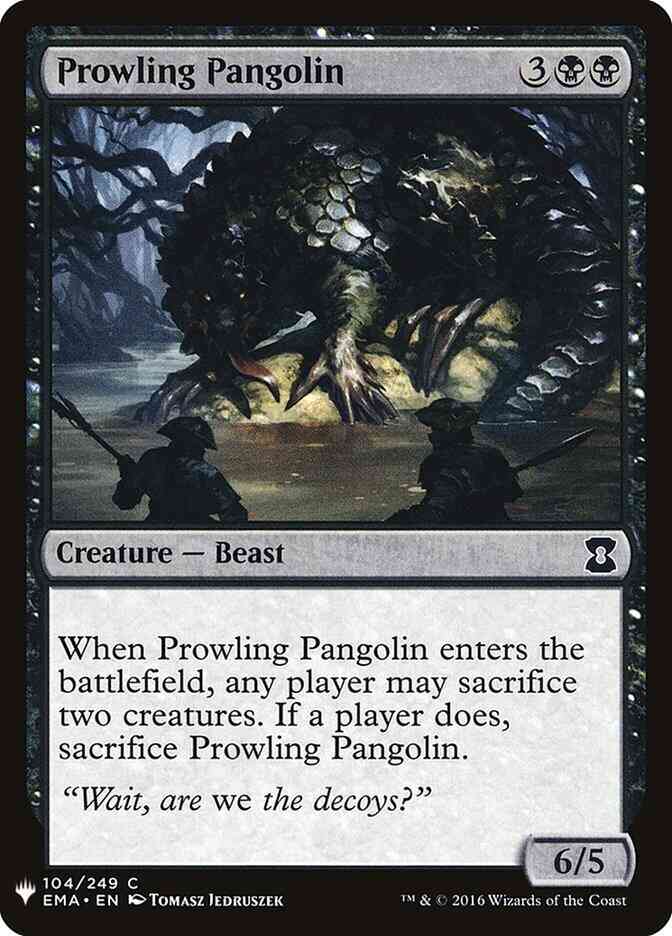 Prowling Pangolin [EMA-104] [The List] [Non-Foil]