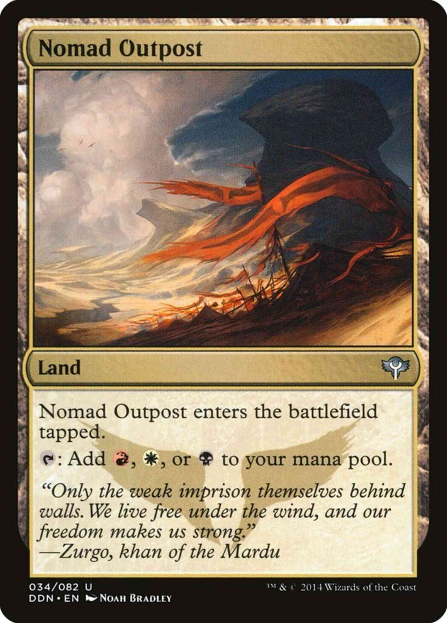 Nomad Outpost [34] [Duel Decks Speed vs Cunning] [Non-Foil]