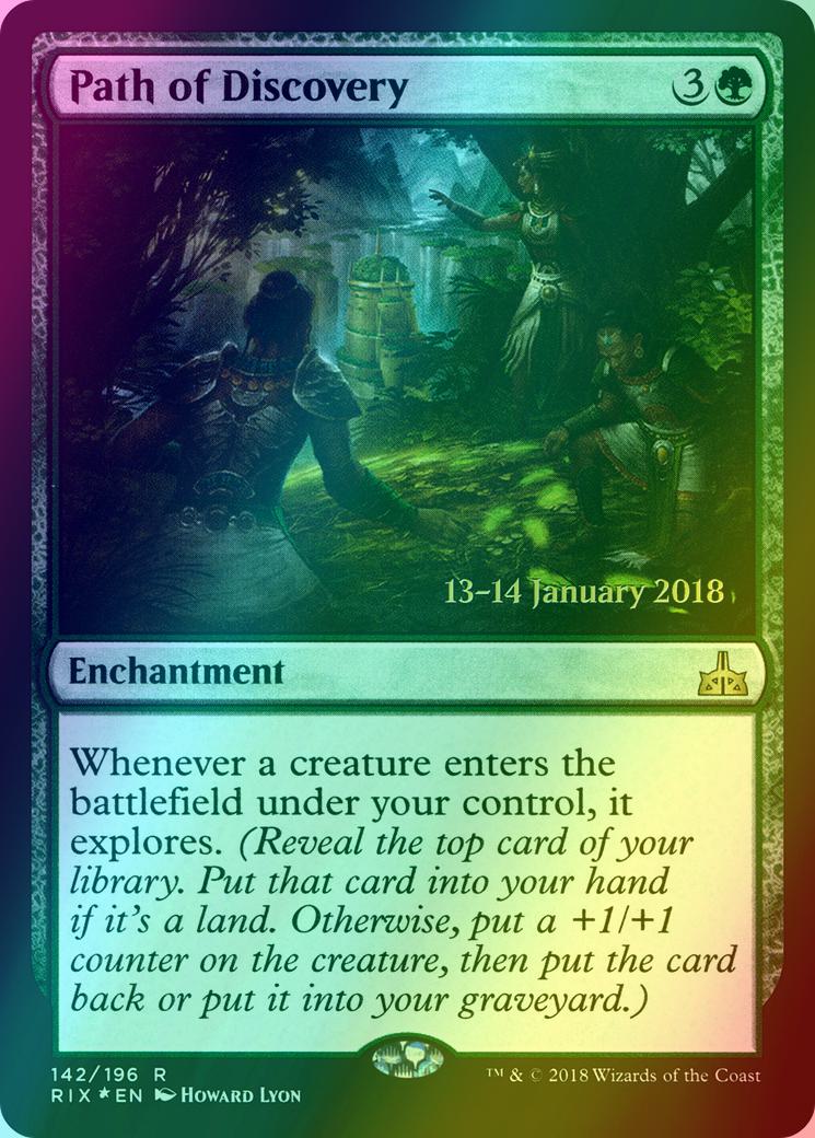 Path of Discovery [142s] [Rivals of Ixalan Promos] [Foil]