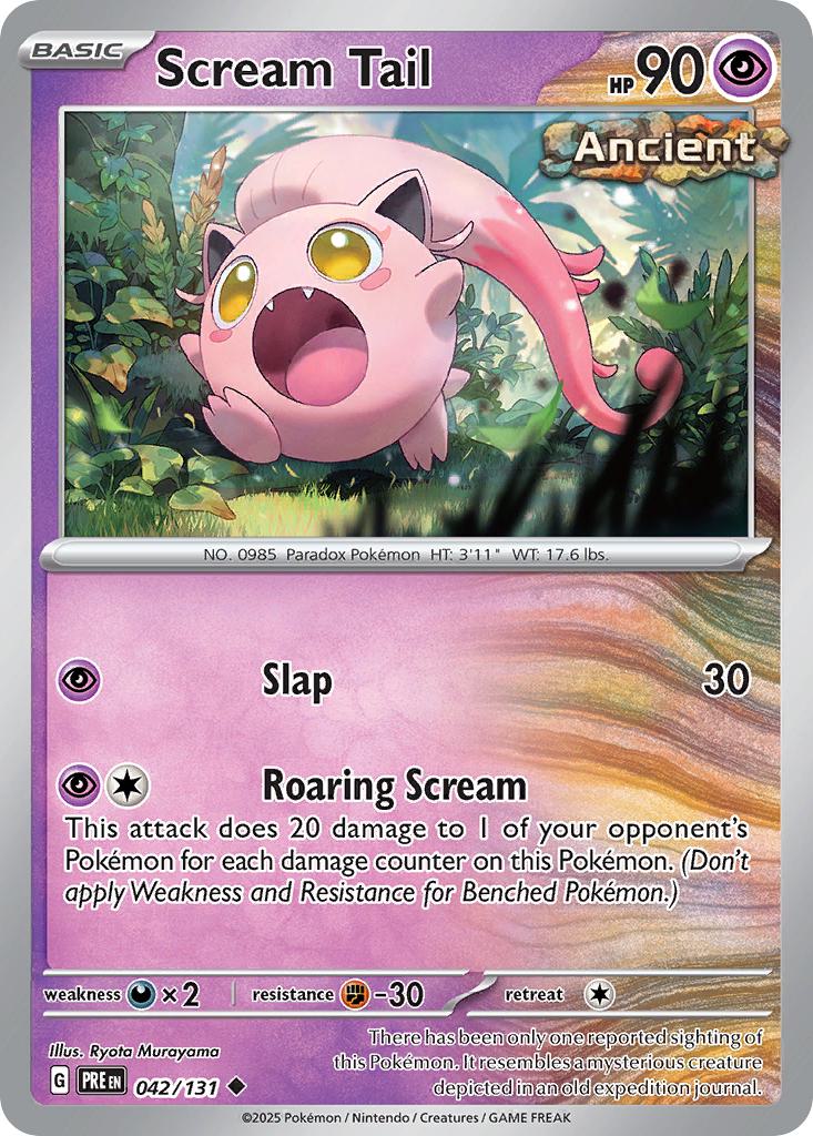 Scream Tail - 042/131 - Uncommon [sv085-042] [Non-Holo]