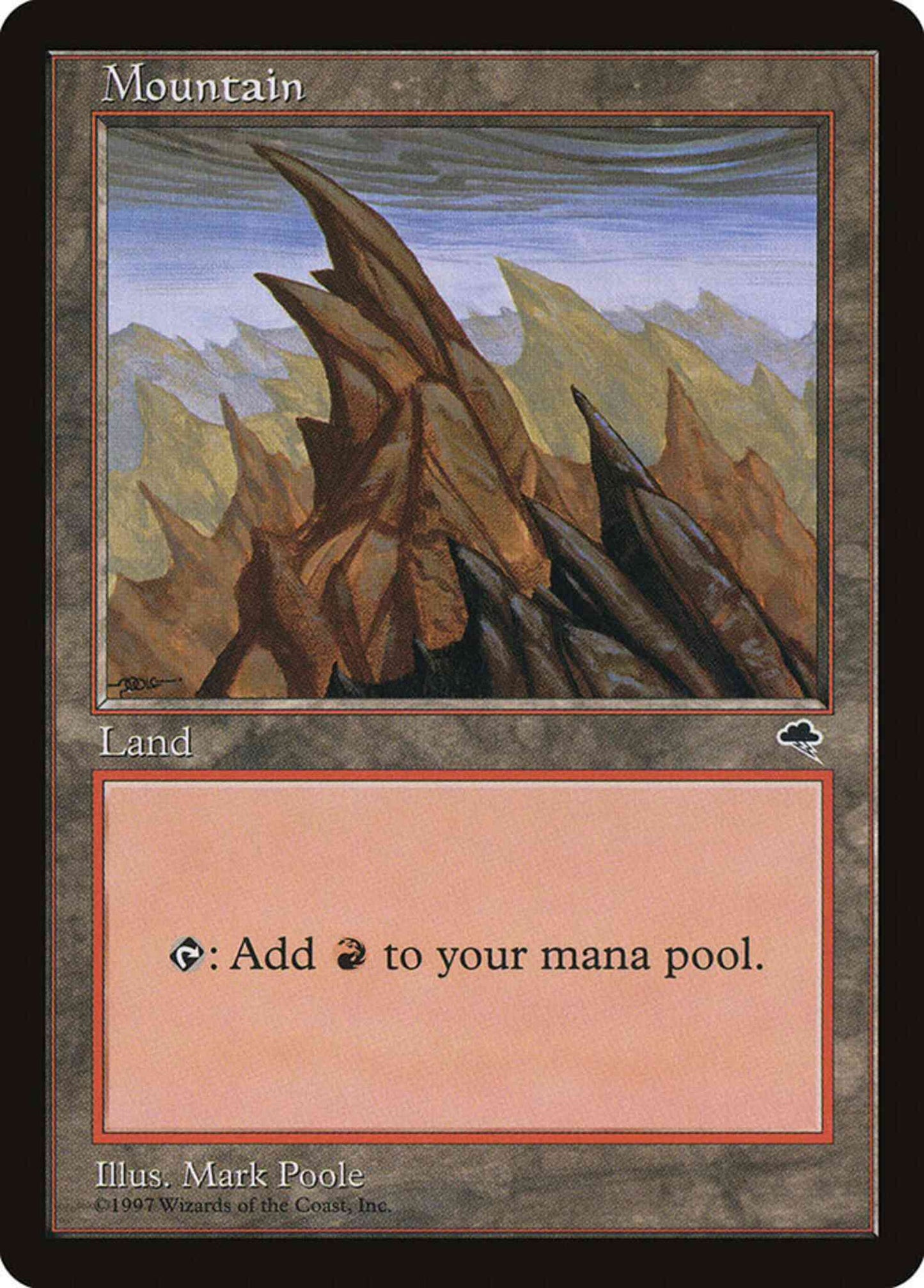 Mountain [346] [All Peaks Point Left] [Tempest] [Non-Foil]