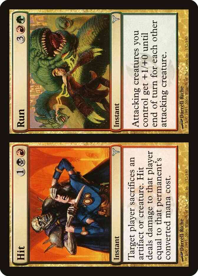Hit // Run [152] [Dissension] [Non-Foil]