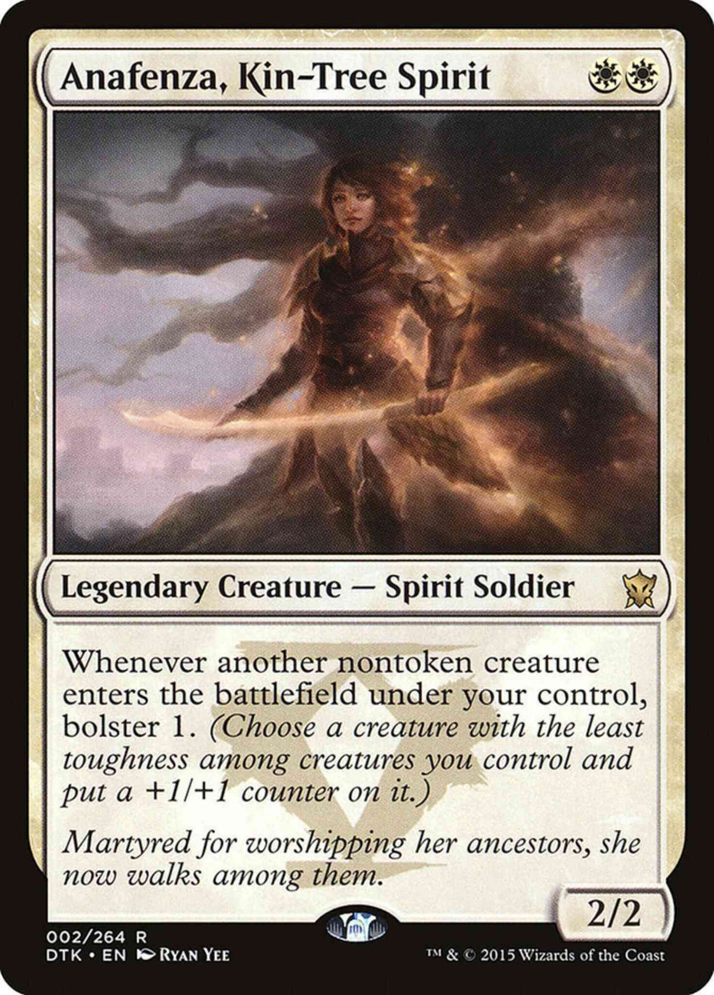 Anafenza, Kin-Tree Spirit [2] [Dragons Of Tarkir] [Non-Foil]