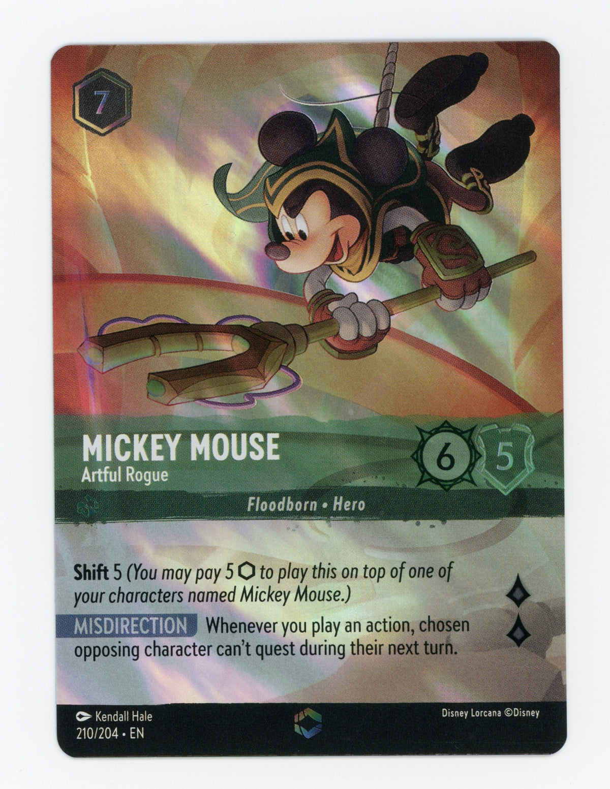 Mickey Mouse - Artful Rogue — Enchanted|Holofoil — ID 20278