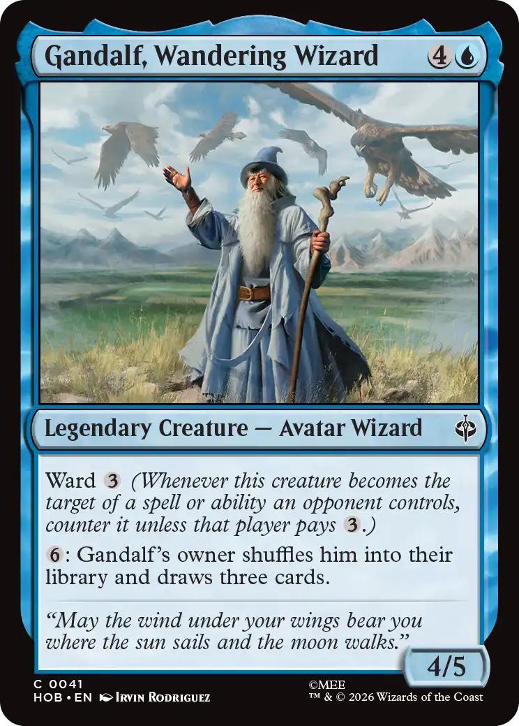 Gandalf, Wandering Wizard [41] [The Hobbit] [Non-Foil]